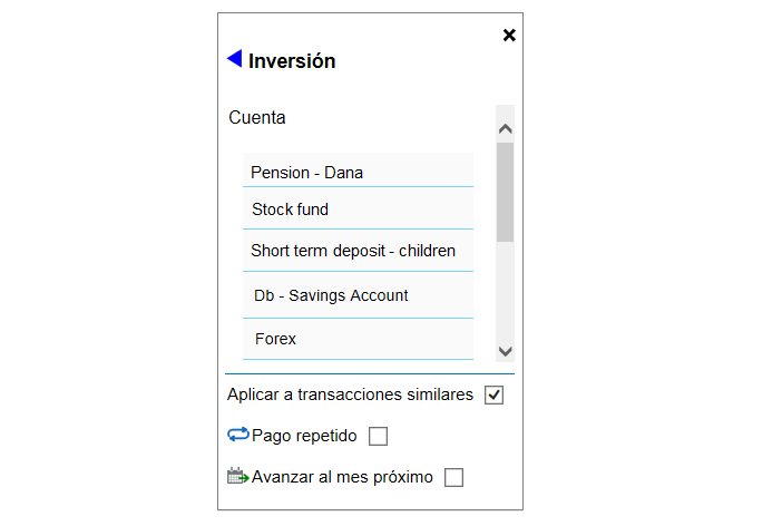 Choose Investment Account Geltbox