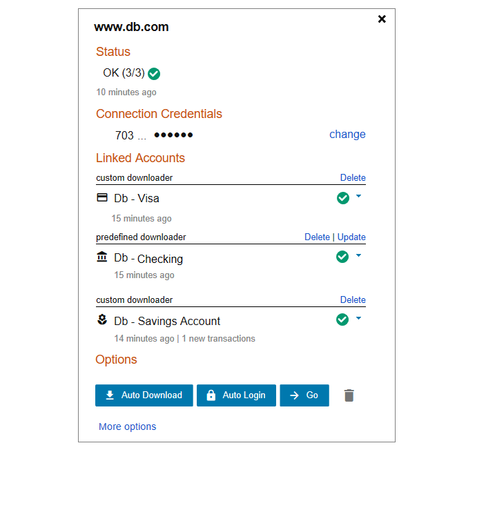 Auto Download Success Statuses