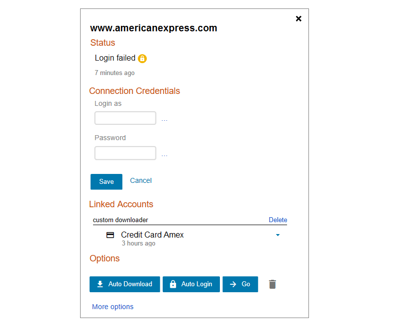 Auto Download Update Credentials